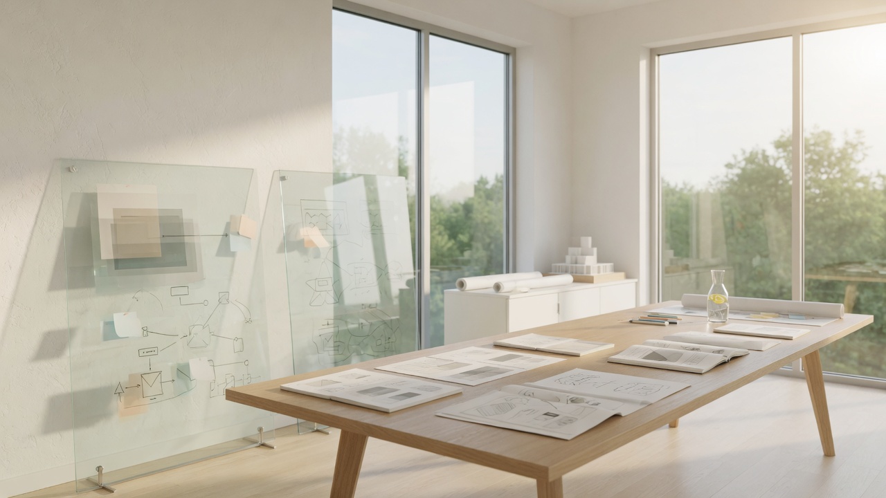 Bright consulting workspace